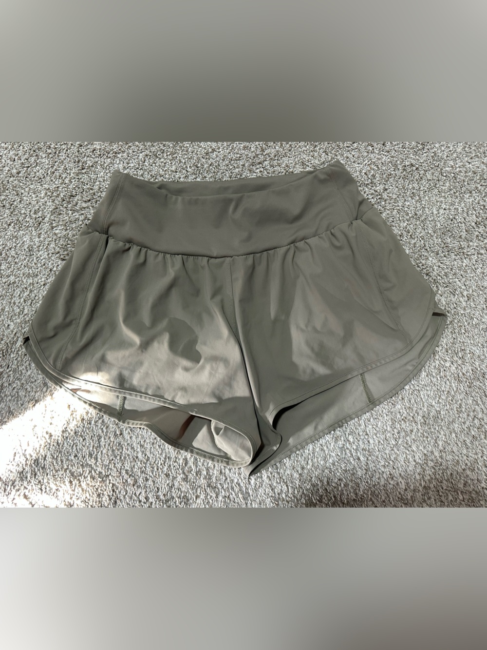 Amazon Women's Athletic Shorts — Olive Green